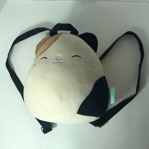 Kelly Toys Squishmallows Plush Backpack Cameron Cat 10" 2022 Kids Youth Pouch D2